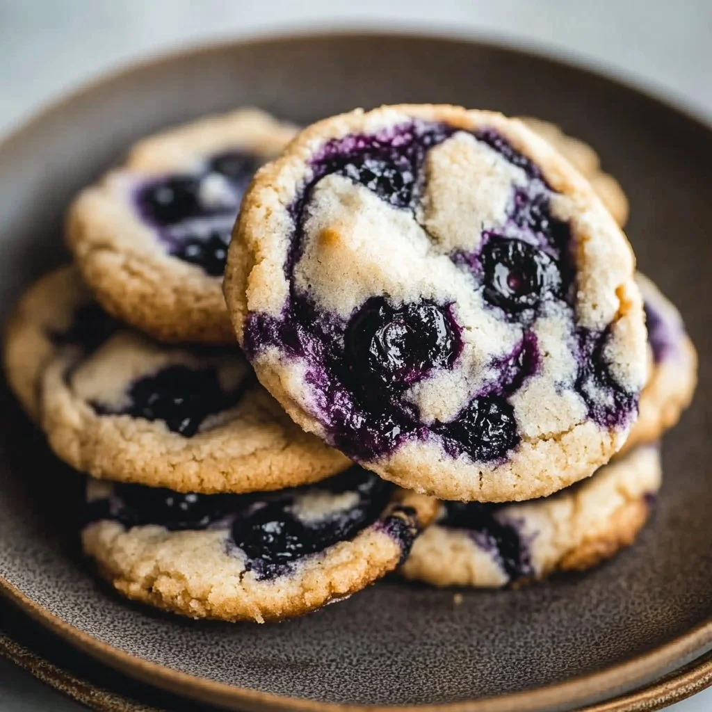 Blueberry Cheesecake Cookies