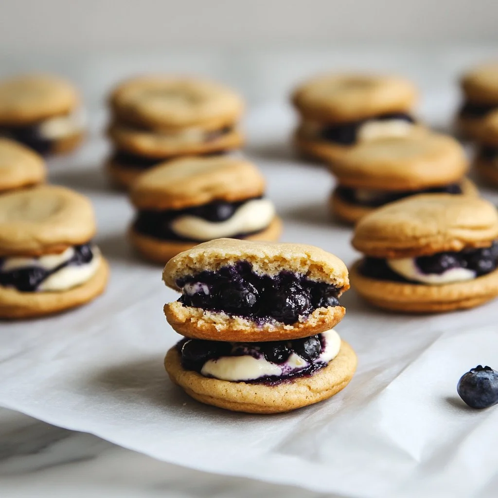 Blueberry Cheesecake Cookies