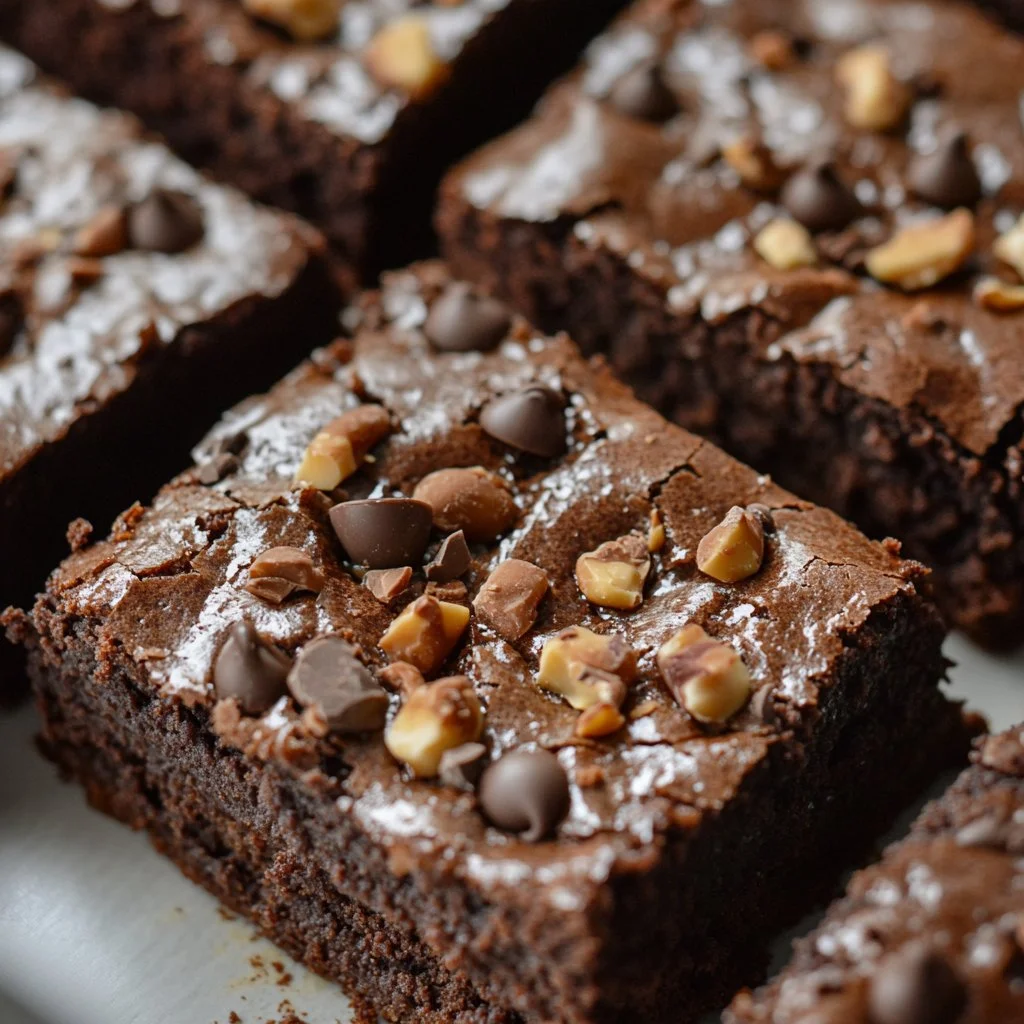 Brownies Zero Zucchero con Yogurt Greco