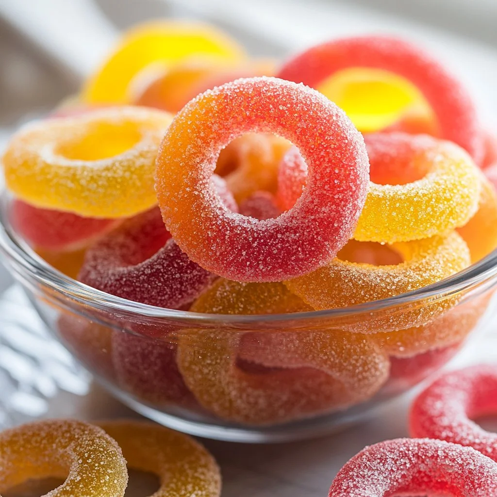 Chamoy Peach Rings