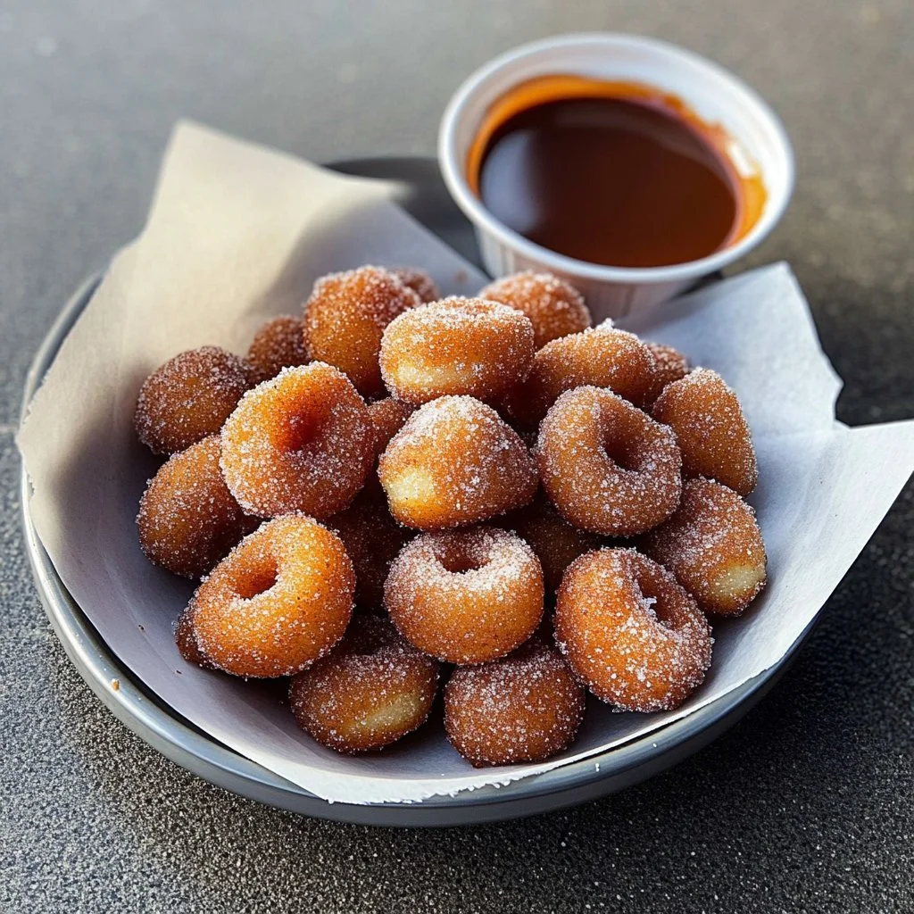Churro Donut Bites
