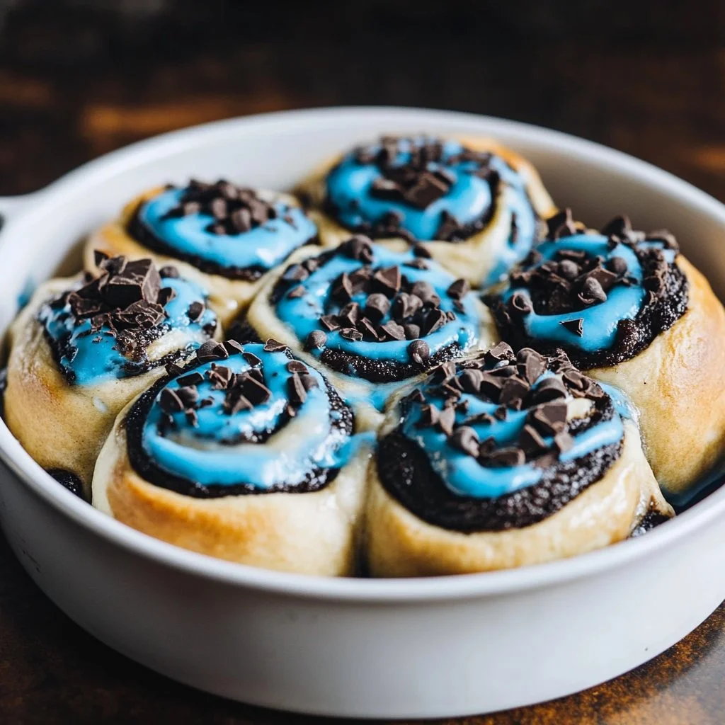Cookie Monster Cinnamon Rolls – The Best Blue Swirl Treat to Bake (2025)