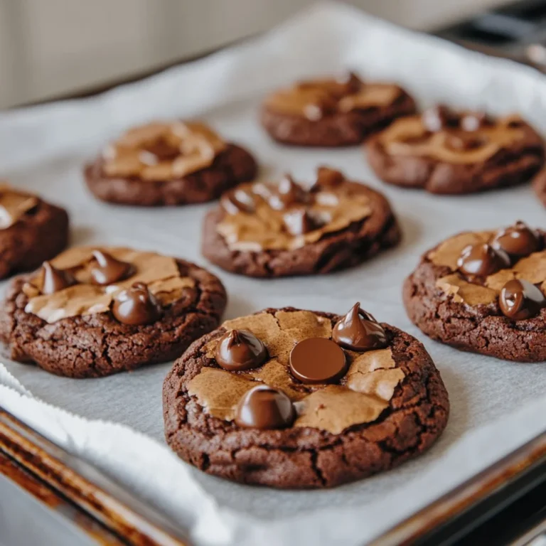 Gourmet brownie cookies with rich chocolate flavor and chewy texture