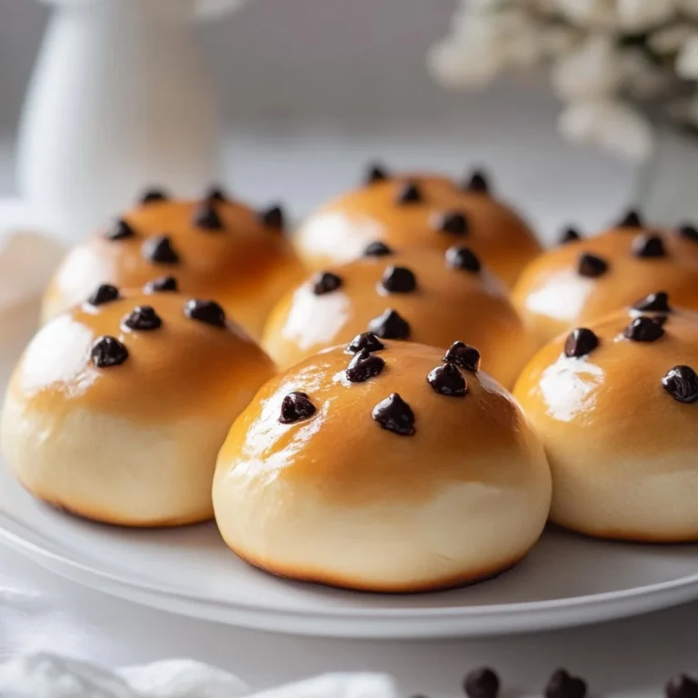 Panini al Latte con gocce di cioccolato, morbidi e deliziosi