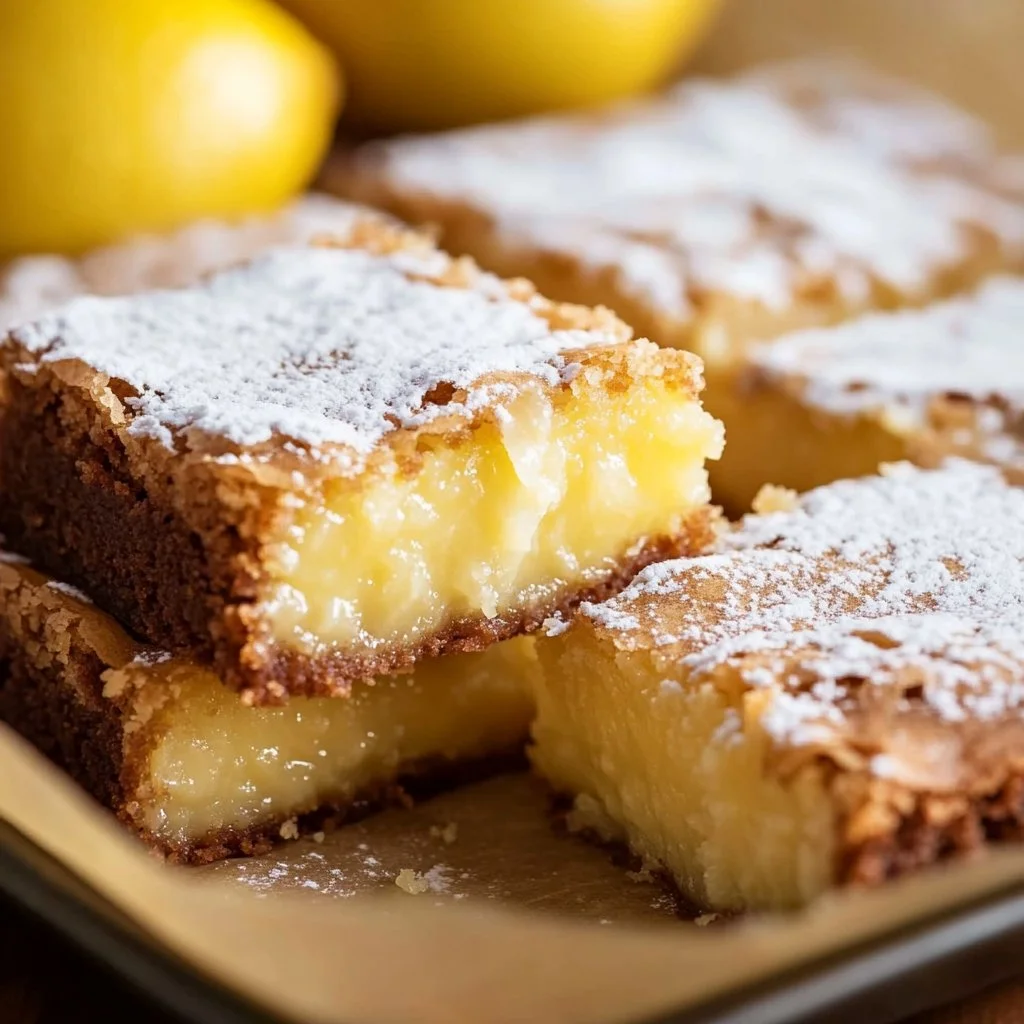 Lemon Brownies