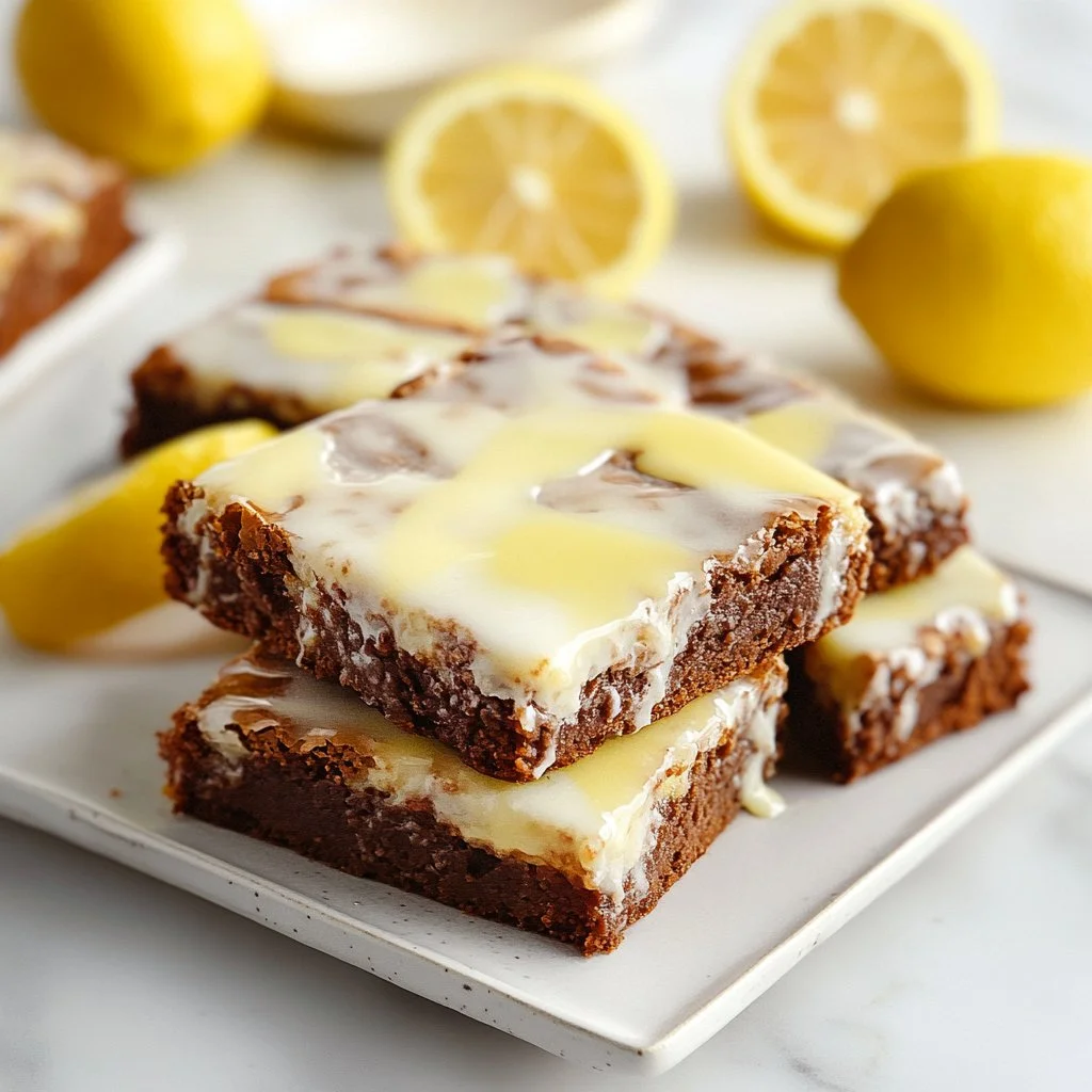 Lemon Brownies