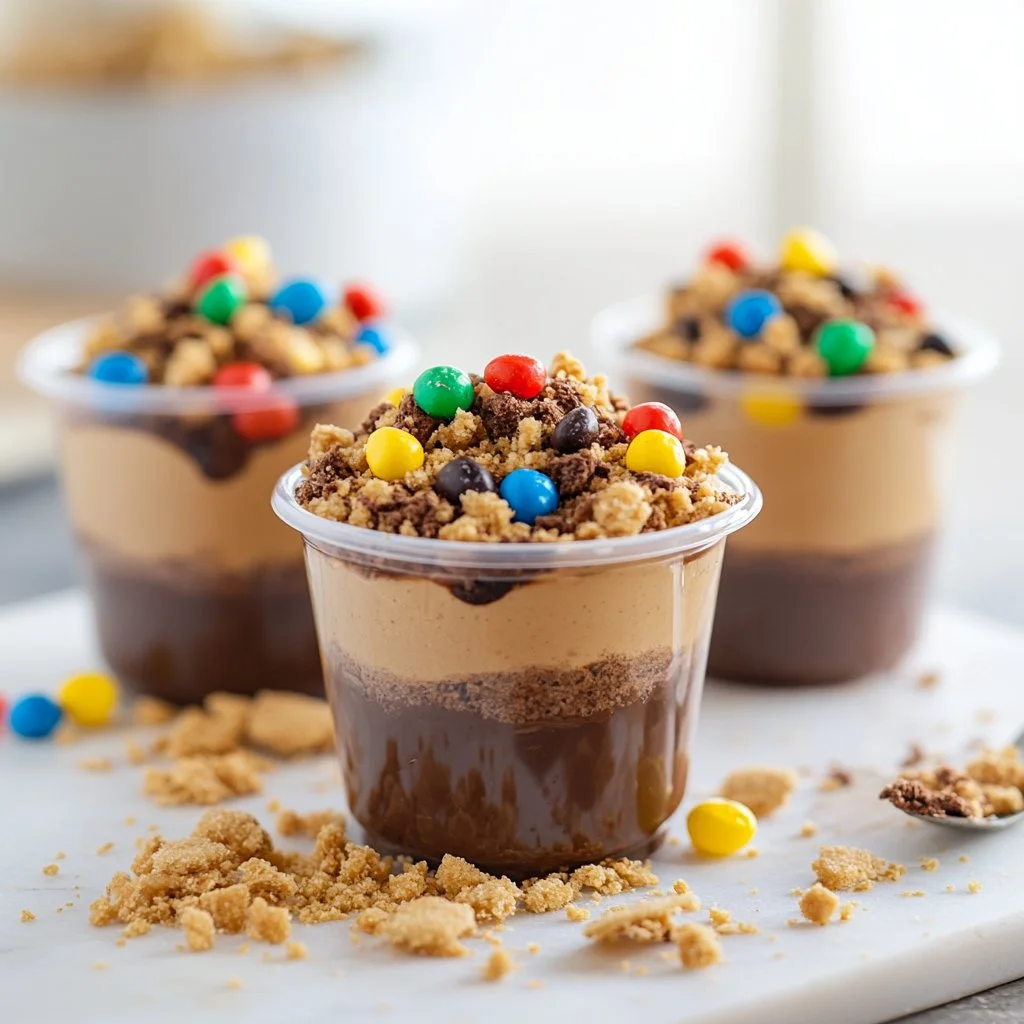 Mini Sand Pail Pudding Cups