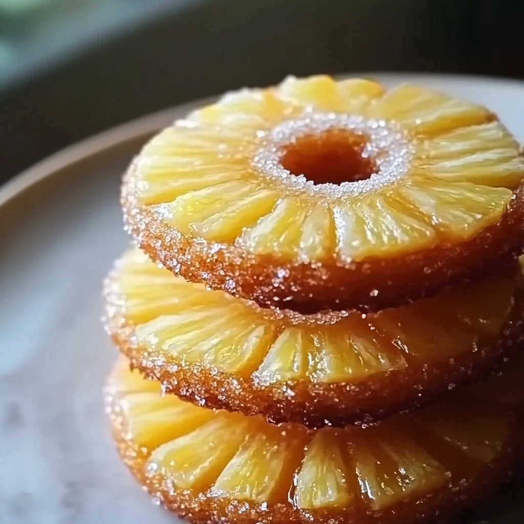 Pineapple Upside Down Sugar Cookies That Delight Every Bite