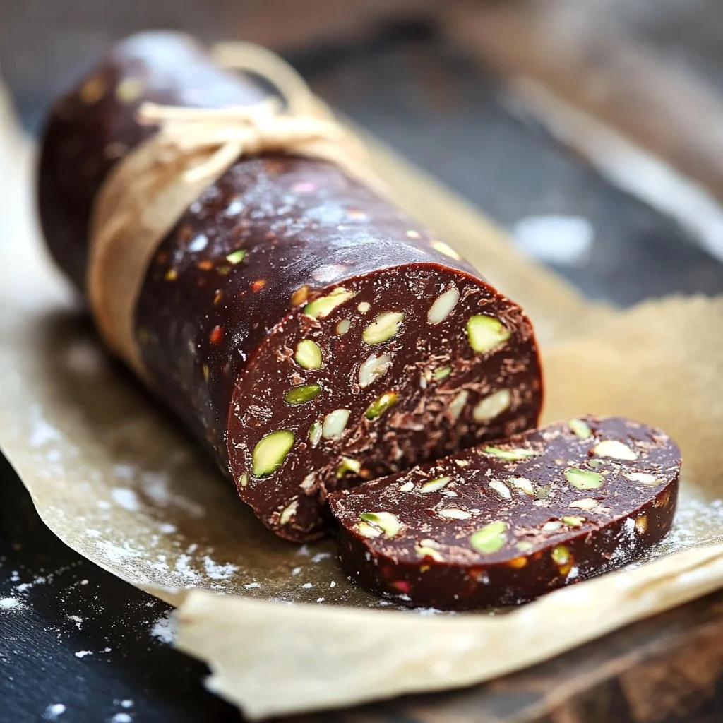 Salame al Cioccolato Vegano