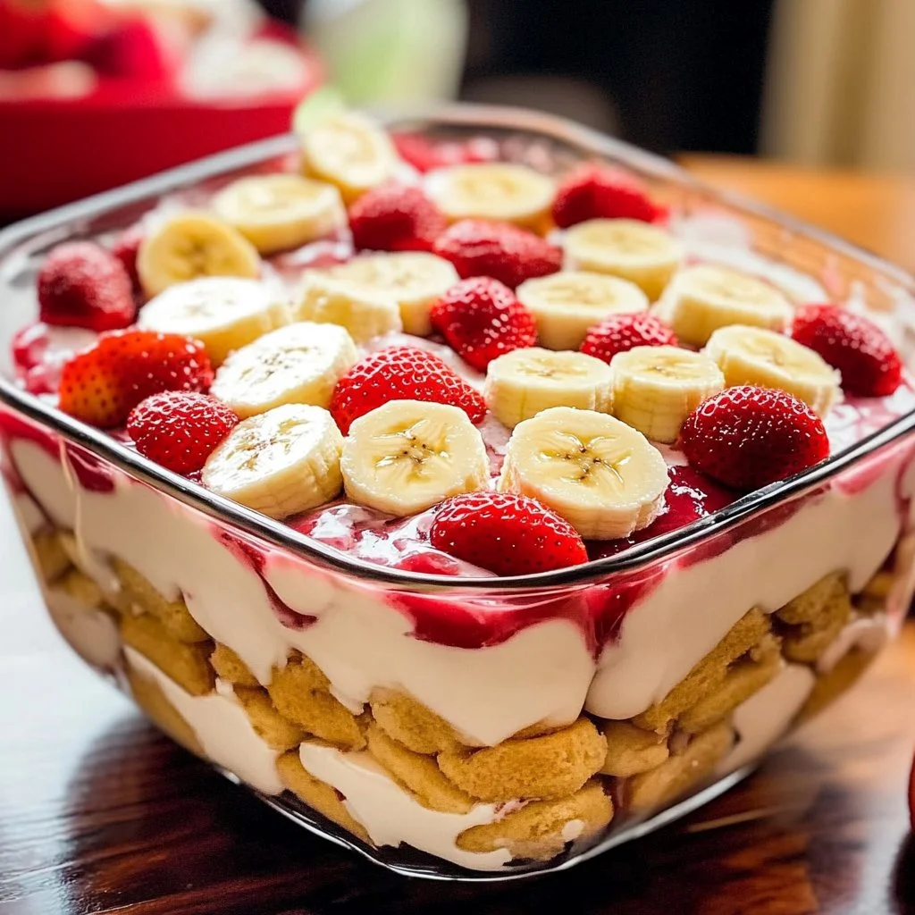 Strawberry Banana Pudding Dream