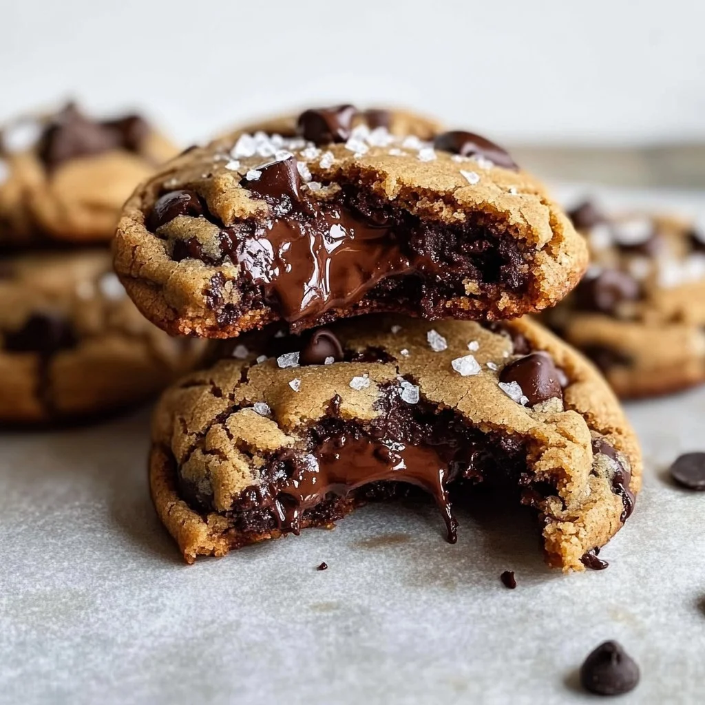 Ultra Thick Bakery Style Chocolate Chip Cookies – Crispy Edges, Gooey Centers, and Loaded with Chocolate!
